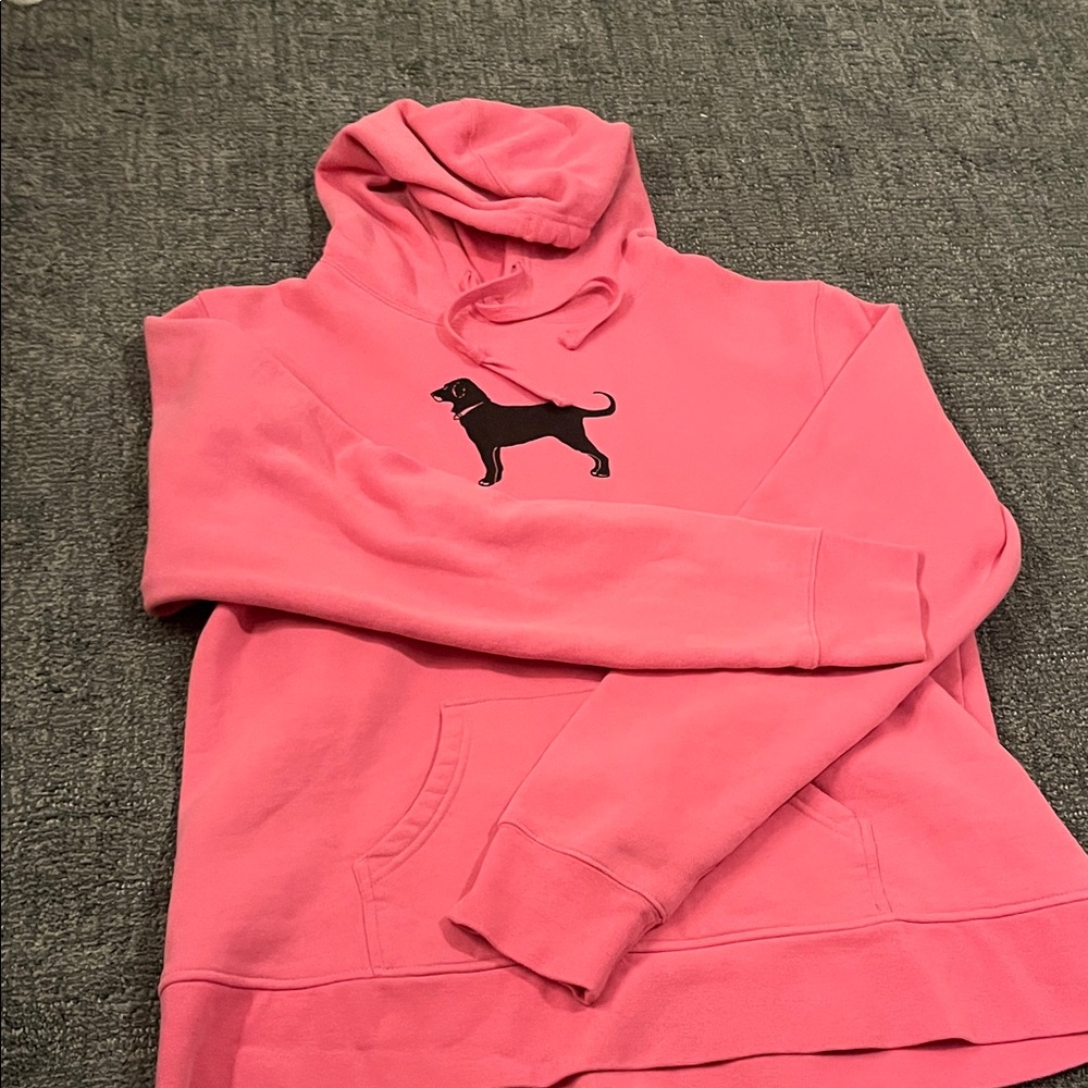 The Black Dog Pink Hoodie